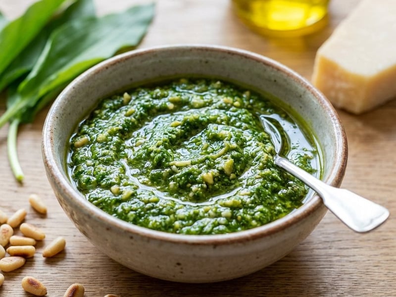 Wild Garlic Pesto | Spring Flavor Bomb in 10 Minutes