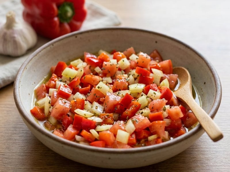 Ensalada Criolla | Argentin zöldségsaláta