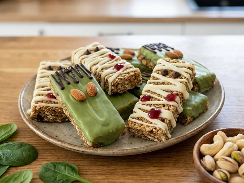 Halloweeni müzliszelet | Egészséges és rémisztő snack