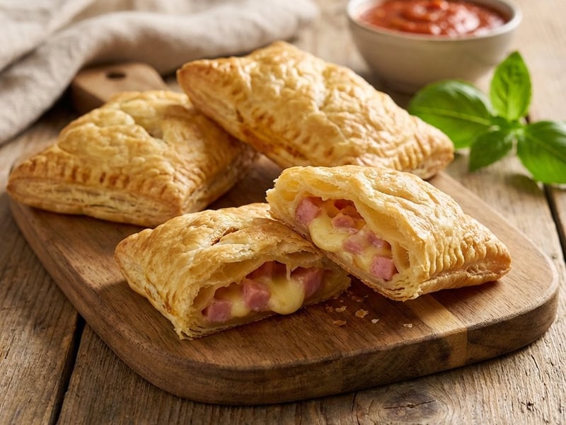 Pizza Bites from Puff Pastry