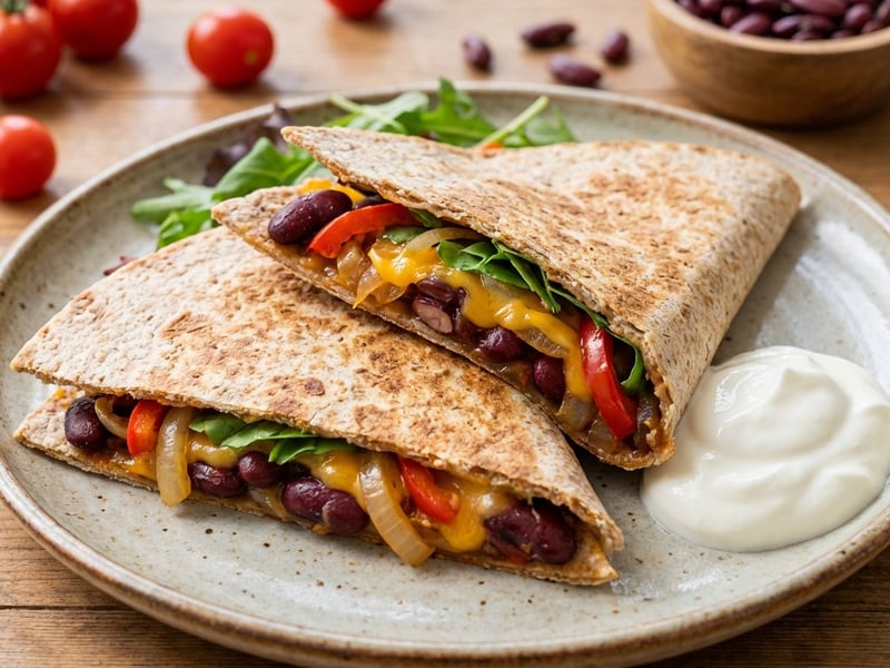 Babos wrap olvadt cheddarral