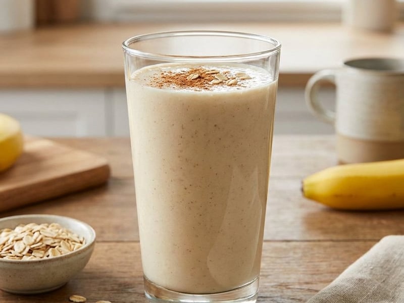 Nutritious Banana Milkshake