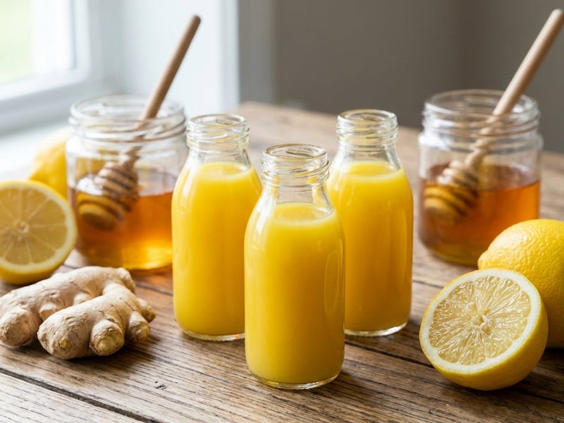 Gyömbéres shotok | Természetes immunerősítő vitaminbomba