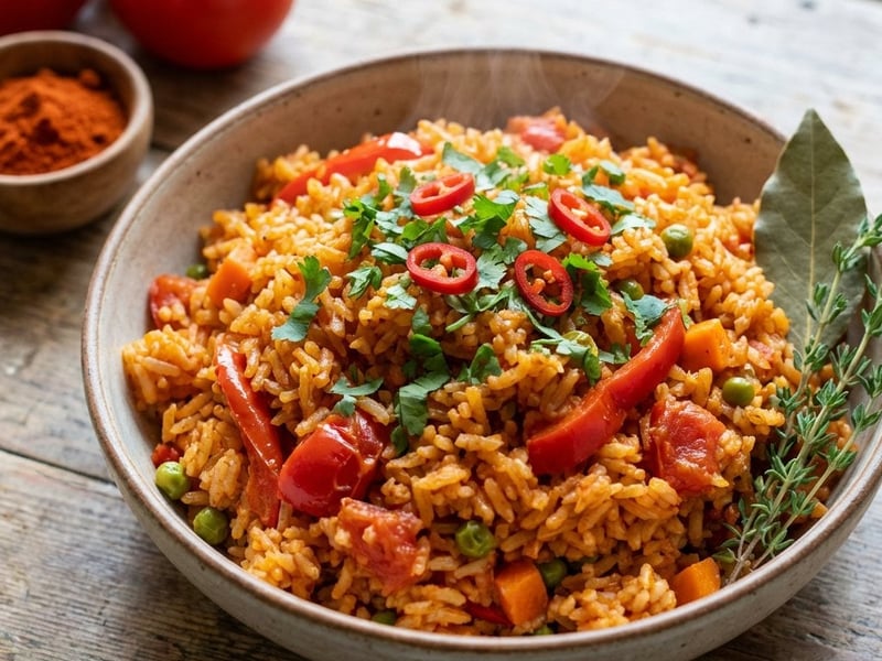 Jollof rizs