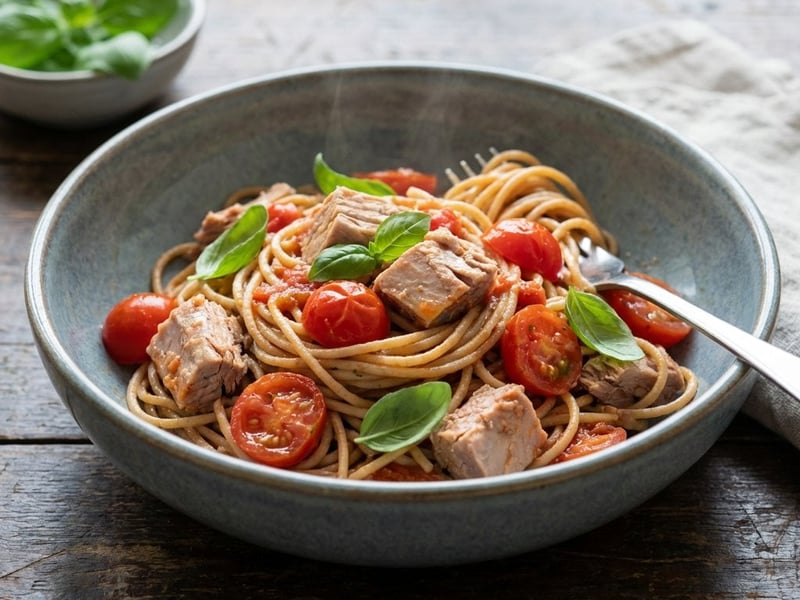 Pasta al tonno | Gyors tonhalas tészta