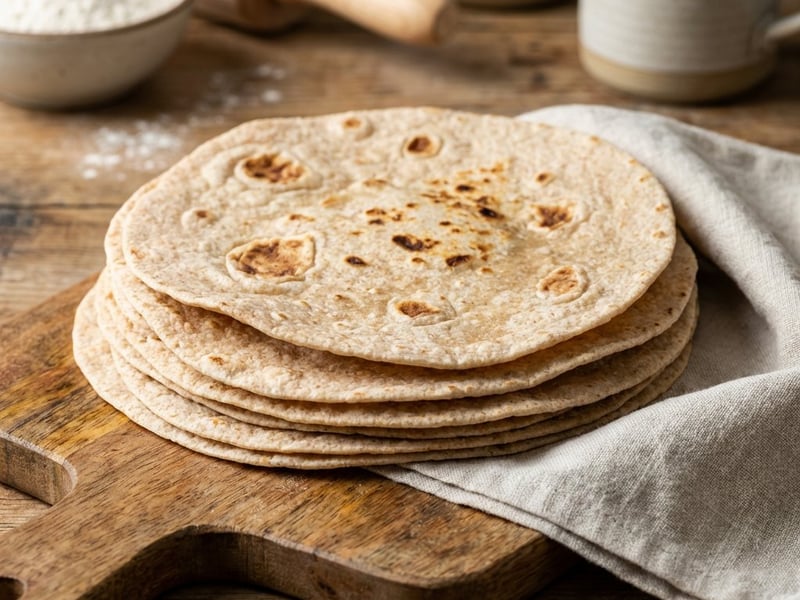 Házi teljes kiőrlésű tortilla | Egészséges alaprecept