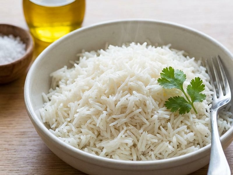 Indian style basmati rice | Fluffy and fragrant side dish