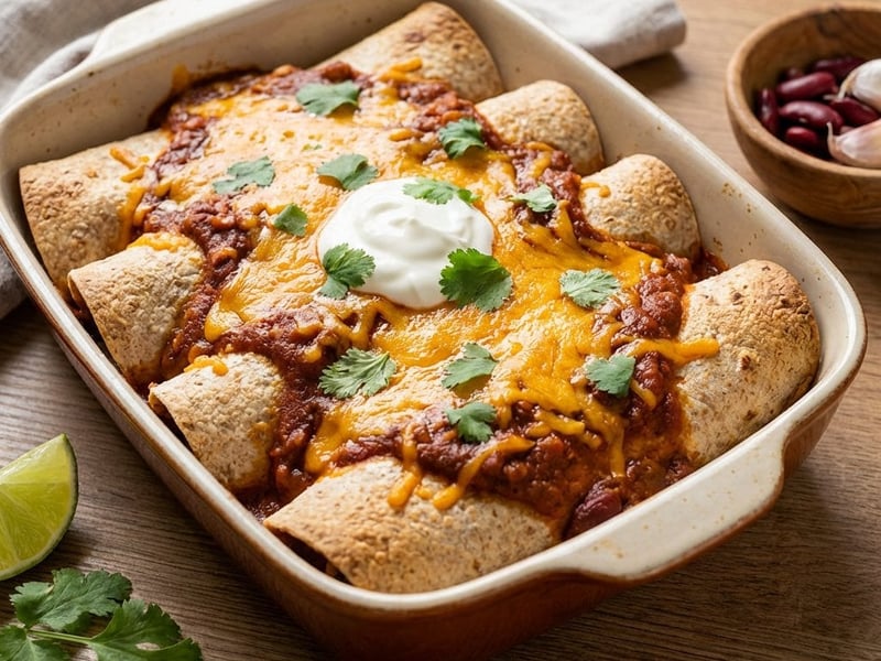 Mexican Enchiladas | Juicy Beef Dinner
