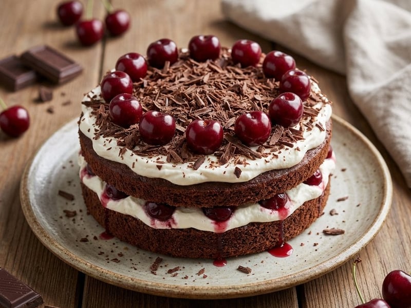 Fekete-erdő torta (Švarcvaldský dort)