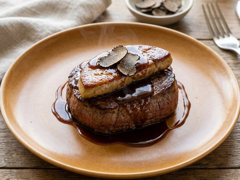 Steak Rossini | Ünnepi marhabélszín foie gras-val