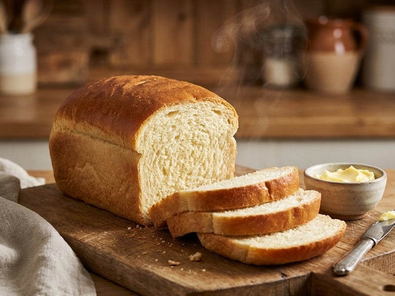 Vajas toast kenyér