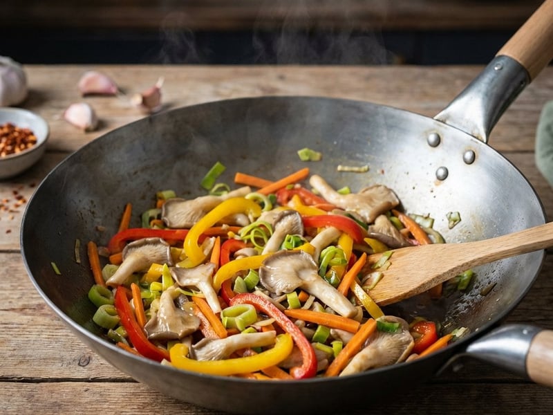 Zöldséges stir fry