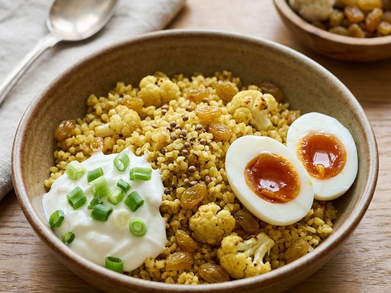 Karfiolos bulgur | Gyors és egészséges fitnesz ebéd