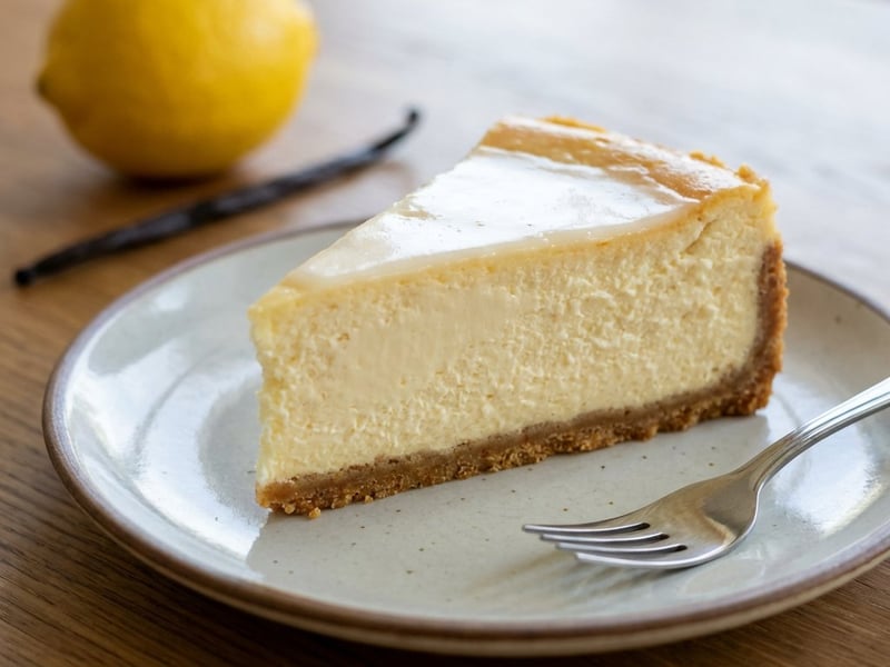 Klasszikus sült cheesecake