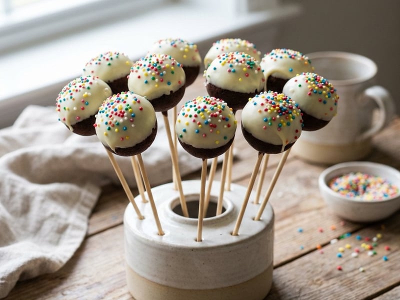Cake pops – Színes süti nyalókák gyerekeknek