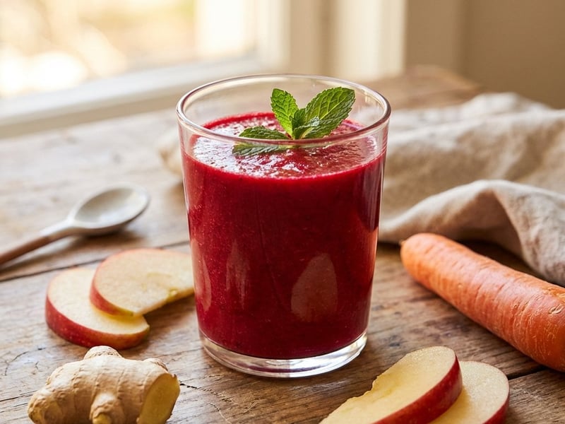 Céklás vitaminbomba smoothie | Frissítő energiaital