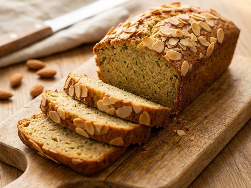 Cukkinis kenyér | Egészséges és szaftos low carb recept
