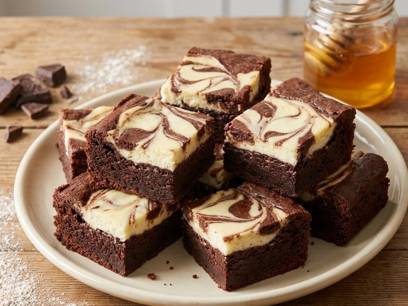 Sajttortás Brownie (Cheesecake Brownies)