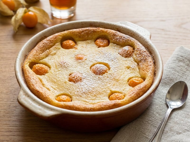 Clafoutis földicseresznyével | Francia desszert különlegesség