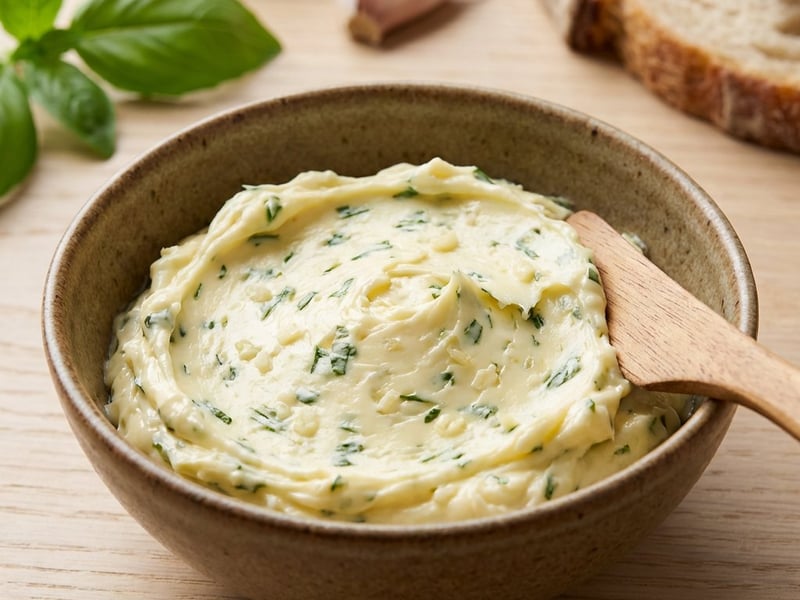 Bazsalikomos vaj | Gyors házi fűszervaj recept
