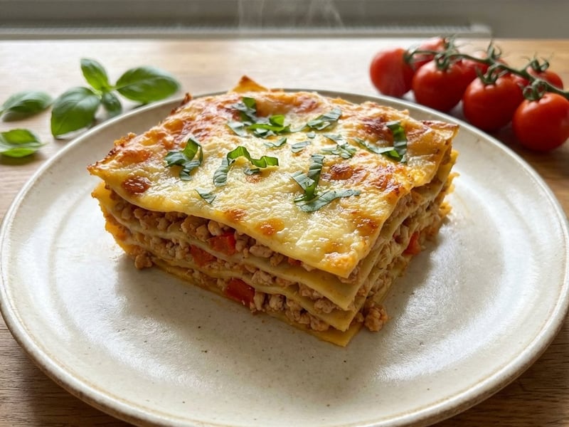 Gyors lasagne pulykahússal | Egészséges ebéd