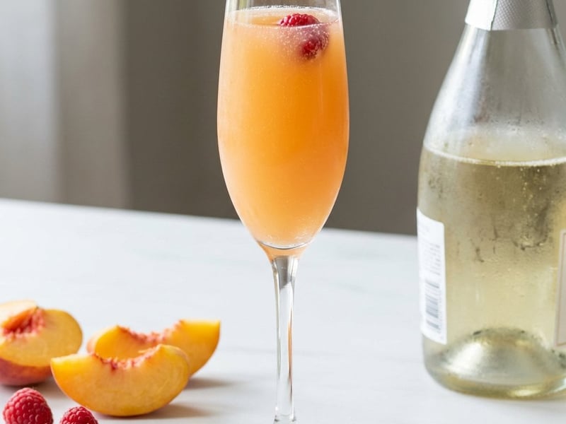 Bellini koktél | Frissítő olasz klasszikus őszibarackkal