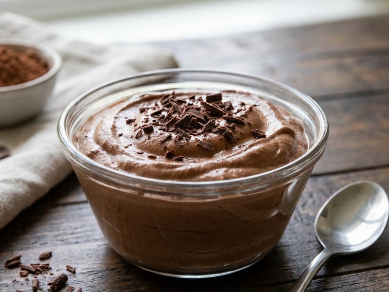Vegán csokoládéhab (Aquafaba mousse)