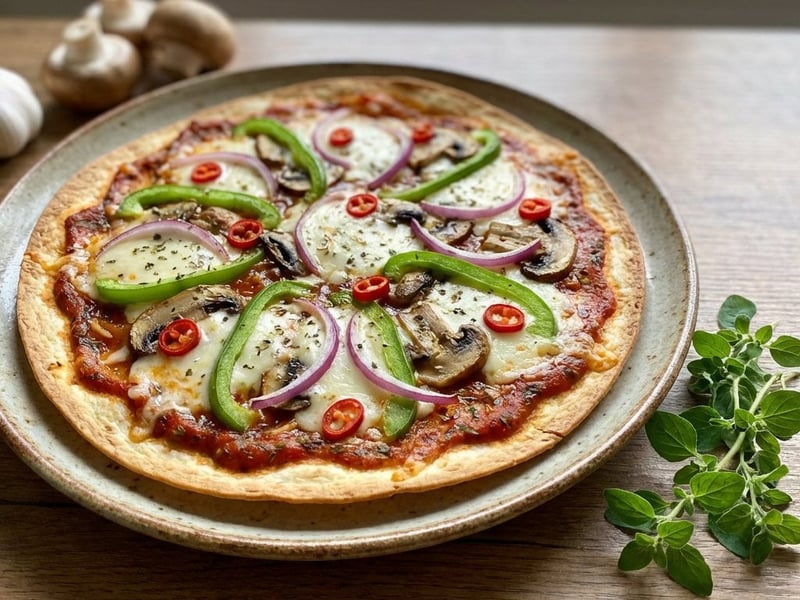 Gyors tortilla pizza | Ropogós vacsora 15 perc alatt