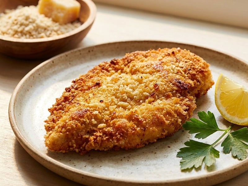 Parmezános csirkerántott hús | Gyors és ropogós ebéd