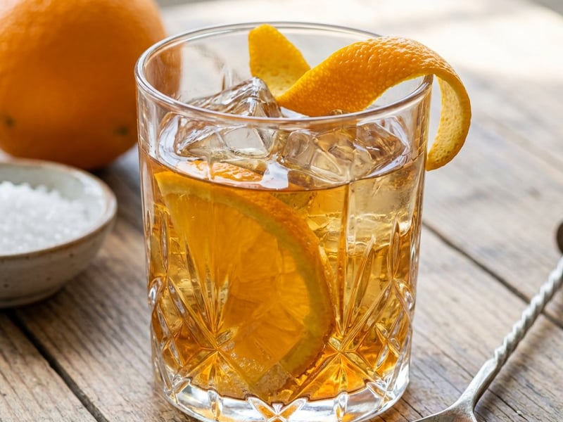 Old fashioned koktél