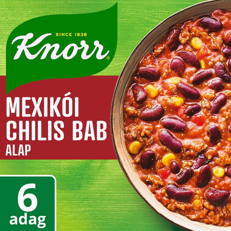 Knorr XXL Mexikói chilis bab alap