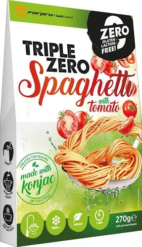 FORPRO Triple Zero Konjac tészta Spaghetti paradicsomos