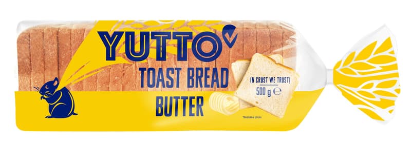 Yutto Szeletelt Vajas Toast kenyér