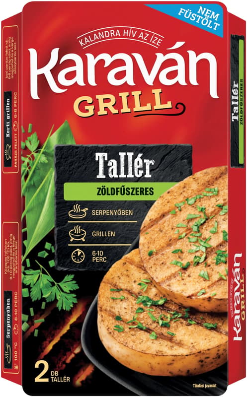 Karaván Grilltallér zöldfűszeres