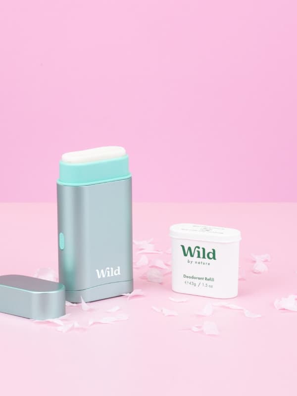 WILD Deo holder & stick refill with Cotton-Sea scent