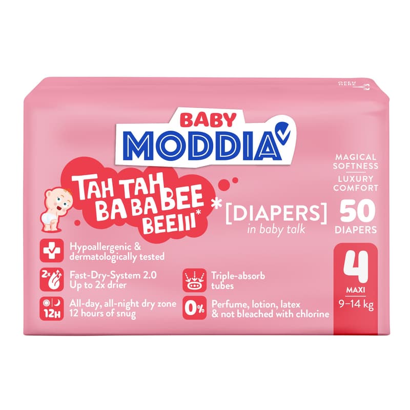 Moddia Baby Pelenka 4-es méret Maxi 9-14 kg