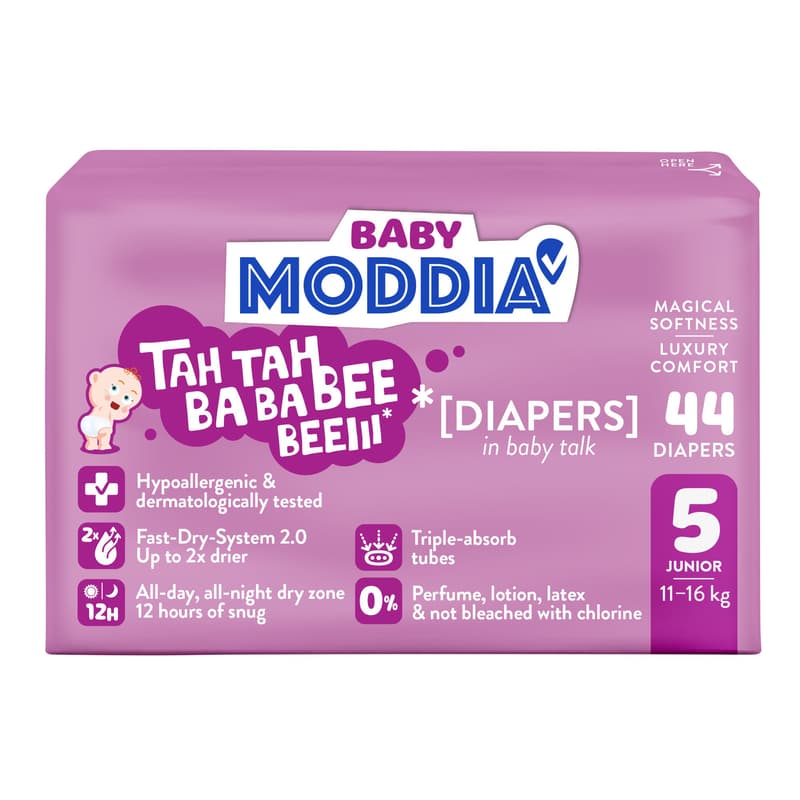 Moddia Baby Diapers 5 Junior