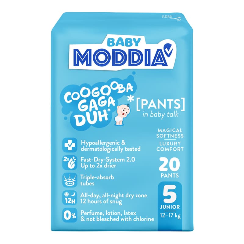 Moddia Baby Bugyipelenka 5-ös méret Junior 12-17 kg