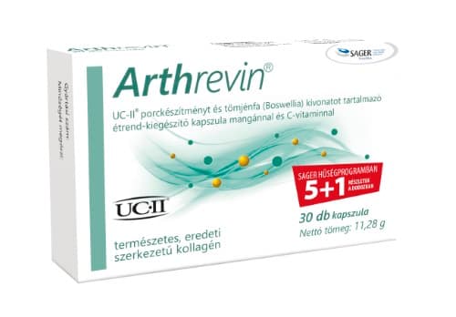 Arthrevin UC-II étrend-kiegészítő kapszula 30 db