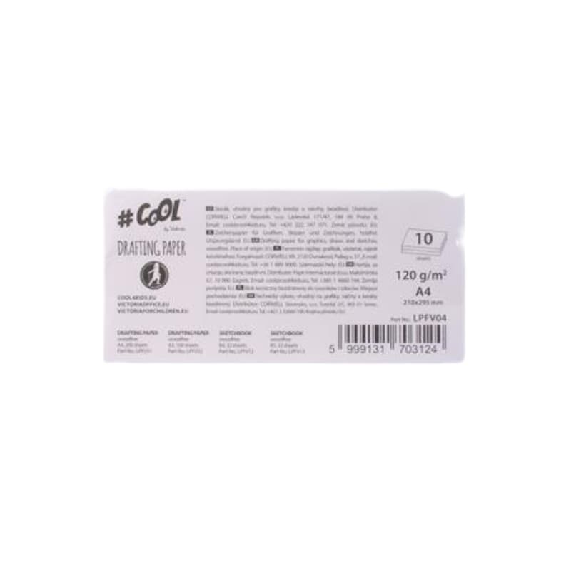 Cool By Victoria Rajzlap, famentes, A4, 120 g/m2
