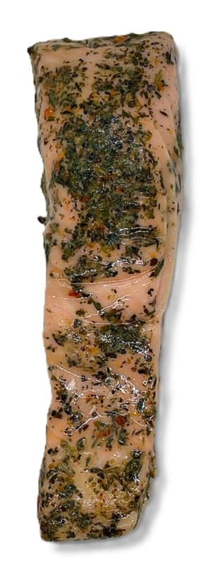 salmon fillet with grilled spiced butter