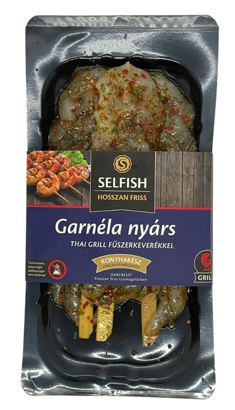 Selfish garnélanyárs thai fűszerezéssel