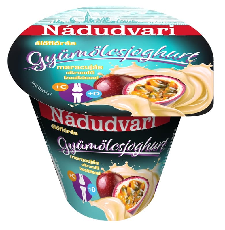 Nádudvari Fruit Yogurt with Passionfruit & Lemongrass - Limited Edition