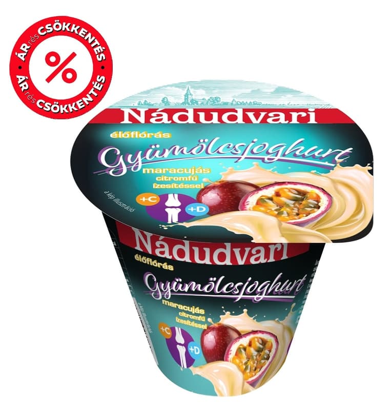 Nádudvari Fruit Yogurt with Passionfruit & Lemongrass - Limited Edition