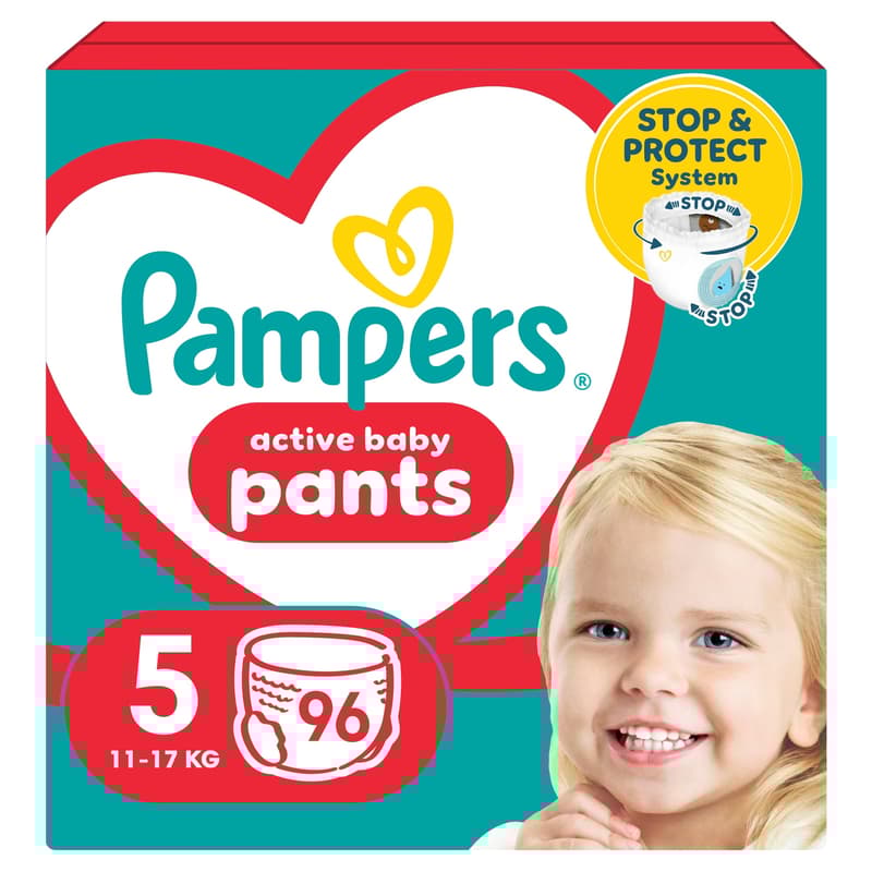 Pampers  Pant Mega Quad S5 96CT