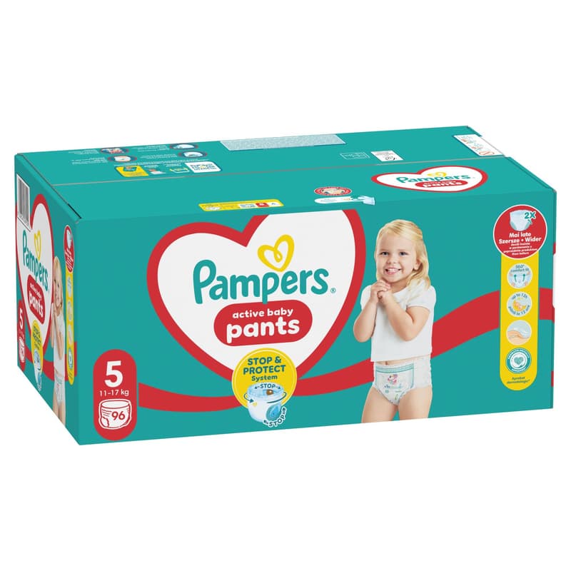 Pampers  Pant Mega Quad S5 96CT