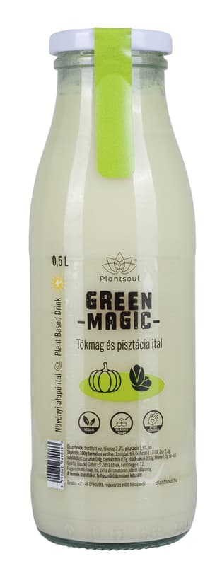 Plantsoul Green Magic tökmag és pisztácia ital