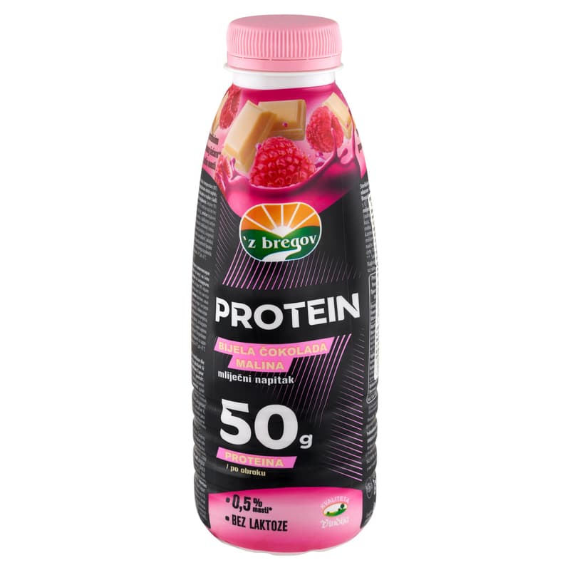 Vindija Protein ital fehér csoki málna
