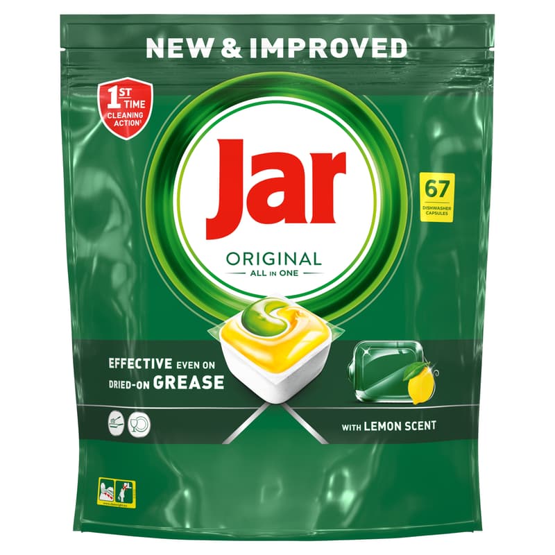Jar Original Lemon All In One Mosogatókapszula
