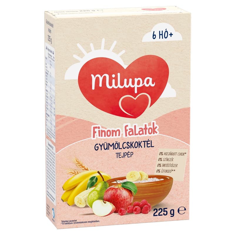 Milupa Delicious Snacks Fruit Cocktail Milk Pudding 6 months+